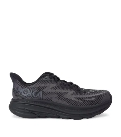 Hoka Clifton 9 Trainers In Black