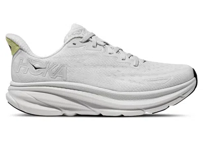 Pre-owned Hoka Clifton 9 (women's) Sneakers In Cosmic Grey/white In Multi