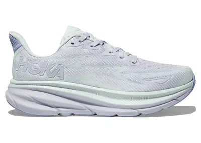 Pre-owned Hoka Clifton 9 (women's) Sneakers In Ether/illusion