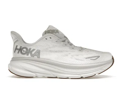 Pre-owned Hoka Clifton 9 (women's) Sneakers In Nimbus Cloud/white