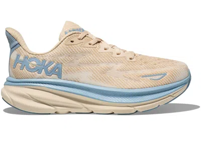 Pre-owned Hoka Clifton 9 (women's) Sneakers In Oak/alabaster