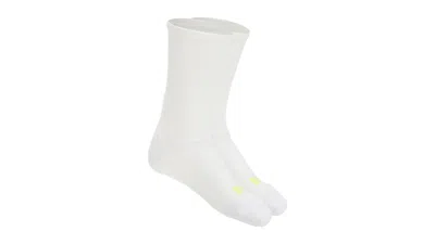 Pre-owned Hoka Clifton Crew Run Socks In White