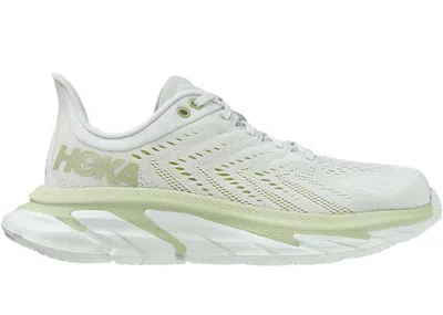 Pre-owned Hoka Clifton Edge (all Gender) Sneakers In Blue Flower/green Glow In Multi