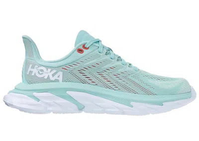 Pre-owned Hoka Clifton Edge (women's) Sneakers In Eggshell Blue/white