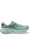 Hoka Clifton L "blue Ice Flow" Sneakers In Gray