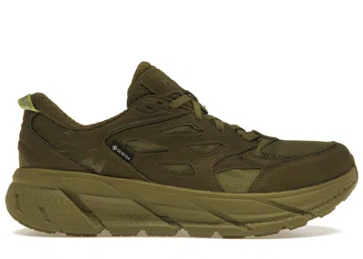 Pre-owned Hoka Clifton L Goretex (all Gender) Sneakers In Avocado/green Moss