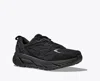 Hoka Clifton L Suede 1122571-bblc Mens Us 6.5 Black Running Shoes Tf1964