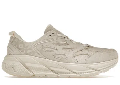Pre-owned Hoka Clifton L Suede (all Gender) Sneakers In Eggnog