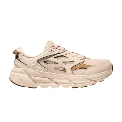 Pre-owned Hoka Clifton L 'vanilla Wheat' In Pink