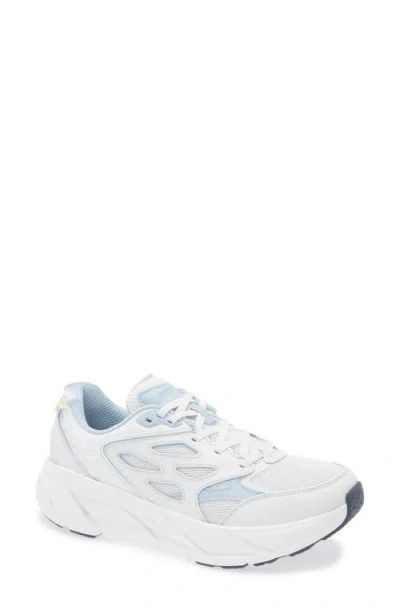 Hoka Clifton L Walking Sneaker In Cosmic Grey/varsity Navy