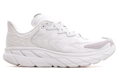 Pre-owned Hoka Clifton Long Sleeve (all Gender) Sneakers In White/nimbus Cloud