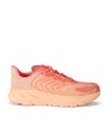 Hoka Clifton Ls Running Sneakers In Cantaloupe/electric Coral