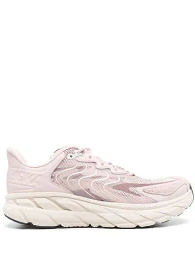 Hoka Clifton Ls Sneakers In Pink