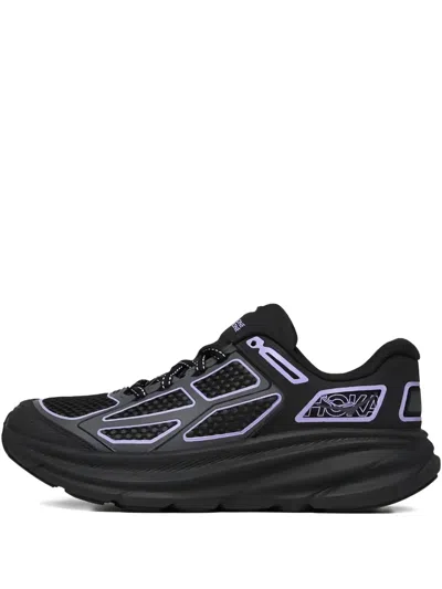 Hoka Clifton One11 "black/aster Flower" Sneakers