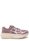 Hoka Clifton One9 Panelled Mesh Sneakers In Purple
