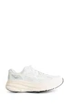 Hoka Lightweight Breathable Sneakers With Cushioned Sole In White