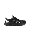 Hoka One One Black Hopara Technical Sandals In Black