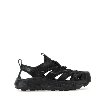Hoka One One Black Hopara Technical Sandals In Multi