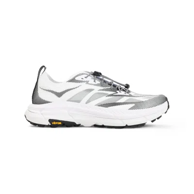 HOKA HOKA DYNAMIC BLACK AND WHITE PATTERNED SNEAKERS