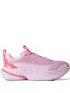 Hoka Elevon X Perforated Lace-up Trainers In Pink