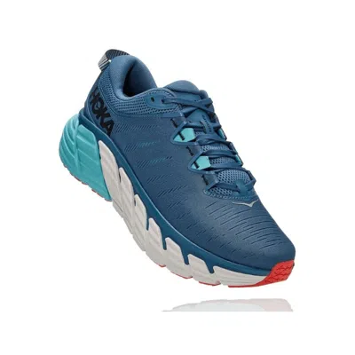 Hoka Gaviota 3 1113520-rtar Sneaker Men's Blue Running Shoes Eee968 In Black