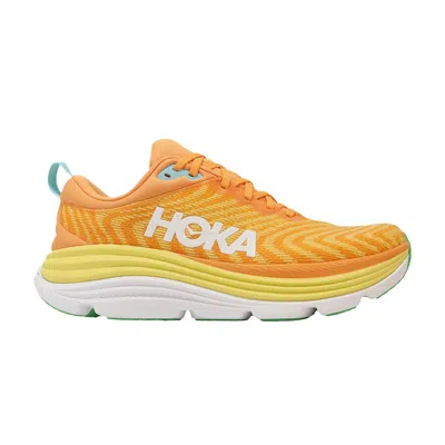 Pre-owned Hoka Gaviota 5 2e Wide 'sunday Yellow Sherbet'