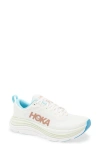 Hoka Gaviota 5 Running Shoe In Frost/rose Gold