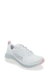 Hoka Low Top Sneakers Flat Sole In Sea Ice/pink Twilight