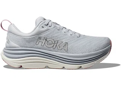 Pre-owned Hoka Gaviota 5 (women's) Sneakers In Sea Ice/pink Twilight