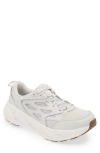 Hoka Cliftons Mens Breathable Tie String Athletic And Training Shoes In Nimbus Cloud / White