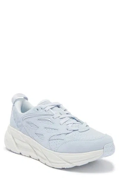 Hoka Gender Inclusive Clifton L Suede Sneaker In Blue