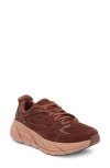 Hoka Gender Inclusive Clifton L Suede Sneaker In Brown