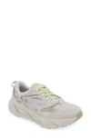 Hoka Gender Inclusive Clifton L Suede Sneaker In Vaporous/barley