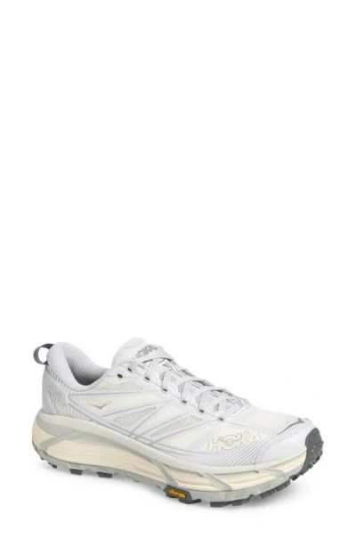 Hoka Mafate Speed 2 Canvas Sneaker In Gray