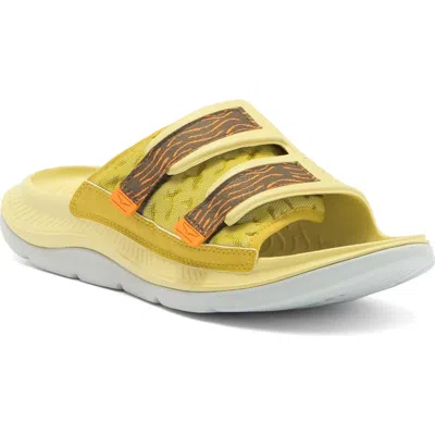 Hoka Gender Inclusive Ora Luxe Slide Sandal In Celery Root/mercury