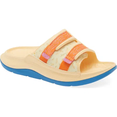Hoka Gender Inclusive Ora Luxe Slide Sandal In Orange