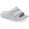 Hoka Gender Inclusive Ora Luxe Slide Sandal In Lilac Marble/elderberry