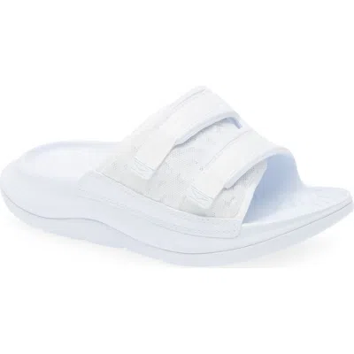 Hoka Gender Inclusive Ora Luxe Slide Sandal In White