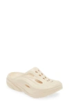 Hoka Gender Inclusive Ora Recovery Mule In Vanilla / Vanilla