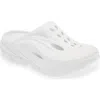 Hoka Gender Inclusive Ora Recovery Mule In White