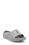 Hoka Ora Recovery Slide 3 In Grey/grey