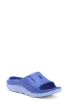 Hoka Gender Inclusive Ora Recovery Slide 3 Sandal In Stellar Blue/mirage