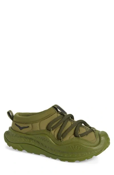 Hoka Gender Inclusive Ora Recovery Slip-on Trainer In Forest Floor/forest Floor