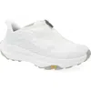 Hoka Project Transport Sneakers In White/cosmic Grey