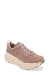 Hoka Gender Inclusive Vibrant Bloom Bondi L Bp Sneaker In Quartzite/smoky Quartz