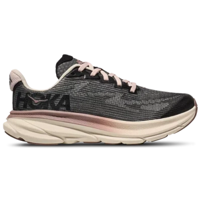 Hoka Kids' Girls  Clifton 9 In Quartzite/obsidian