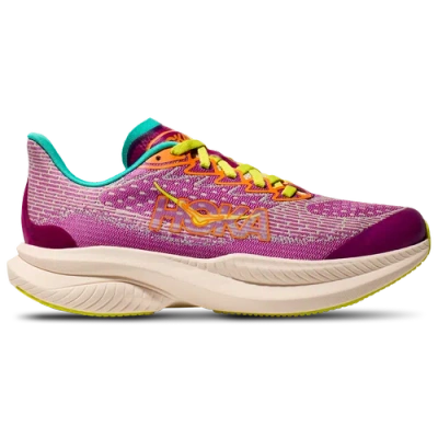 Hoka Girls  Mach 6 In Fuchsia/multi