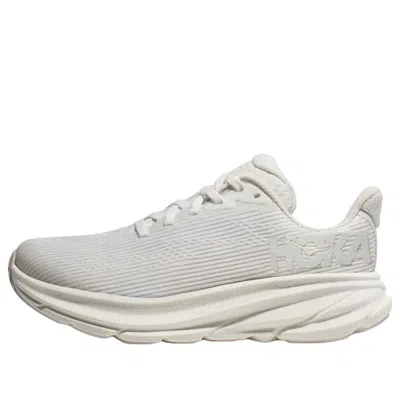 Hoka (gs)  One One Clifton 9 'white Frost' In Multi