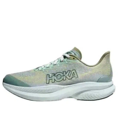 Hoka (gs)  One One Mach 6 'lettuce Bellwether Blue'