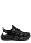 Hoka One One Black Hopara Technical Sandals In Black